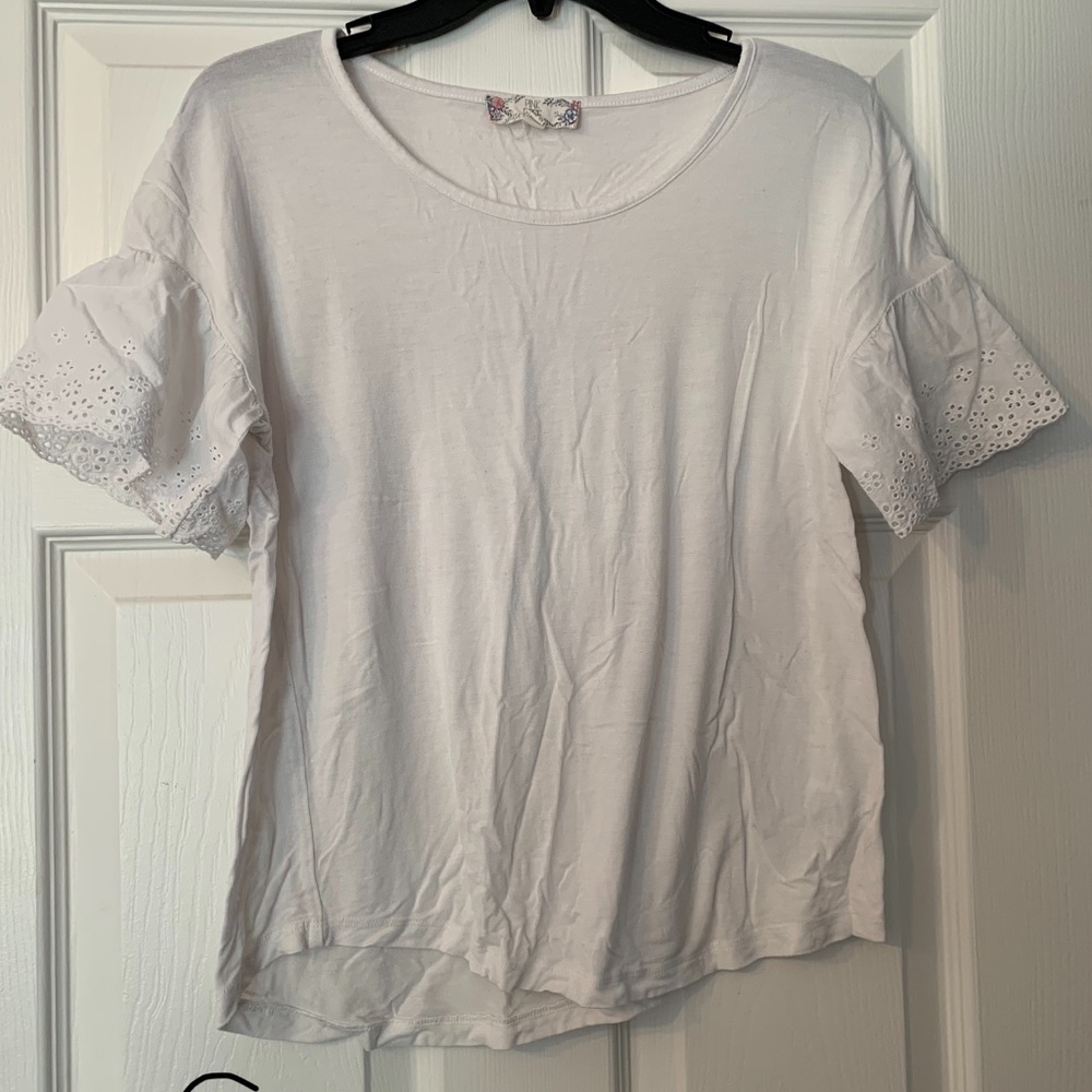 Lace Sleeve Blouse